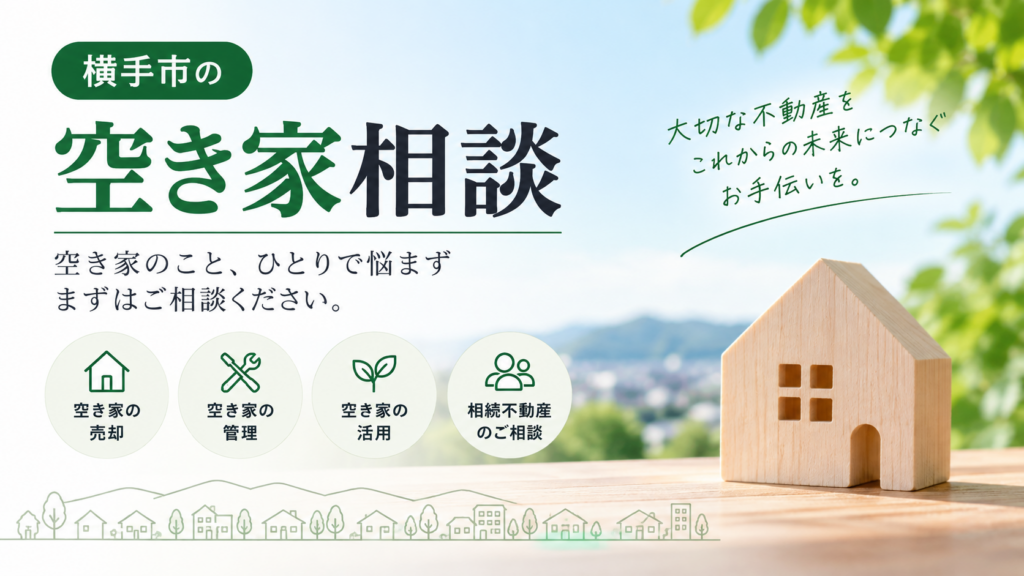 横手市空き家相談
